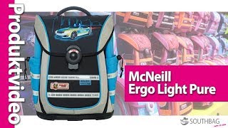 McNeill Schulranzen Ergo Light Pure  Produktvideo [upl. by Htebyram]