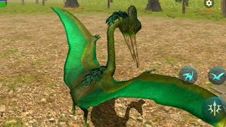 Best Dino Gamer  Quetzalcoatlus Simulator Android Gameplay dinossauros [upl. by Sephira]