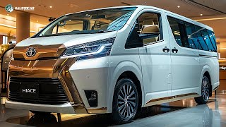 2025 Toyota Hiace  More Stylish Interior Minivan Is Here [upl. by Rahcir]