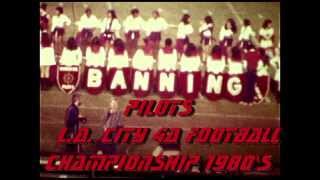 Banning Pilots at Coliseum 4A Championship Game 1980s [upl. by Colis]