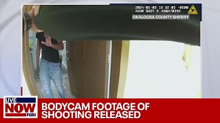 WATCH Bodycam footage released in shooting of US Airman  LiveNOW from FOX [upl. by Norrv]