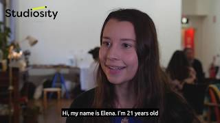 Elena an international student from Germany talks about using Studiosity to improve her grades [upl. by Arrik861]