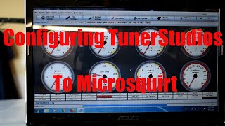 Configuring Tunerstudios to Microsquirt [upl. by Swamy]