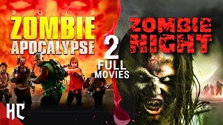 Zombie Apocalypse  Zombie Night  Full Zombie Horror Movie  Double Feature [upl. by Nerte770]