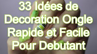 Decoration Ongle Rapide et Facile Pour Debutant  Tuto Nail Art  Deco Ongle Tendance decoongle [upl. by Berga]