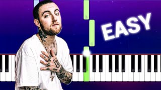 Mac Miller ft Bilal  Congratulations  100 EASY PIANO COVER TUTORIAL [upl. by Ynos]