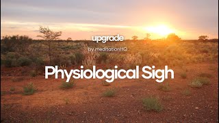 Physiological sigh  A FAST way to control stress [upl. by Nylzaj]