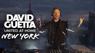 David Guetta  United at Home  Fundraising Live from NYC [upl. by Naed]