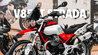 NEW MODEL AVAILABLE 2024 MOTO GUZZI V85 STRADA ENGINE IS MORE EFFICIENT [upl. by Kalila]