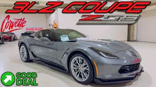 Low Mileage 2016 C7 Z07 Package Z06 at Corvette World [upl. by Ewer]