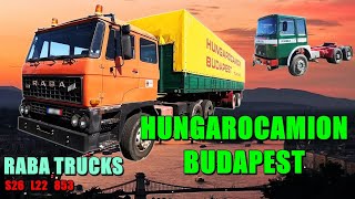 RABA S26  L22  853  HUNGAROCAMION BUDAPEST  OLD SCHOOL TRUCKS [upl. by Pall282]