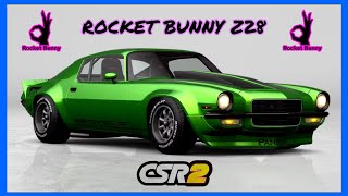 CSR2 ROCKET BUNNY CAMARO Z28 quotFirst Drivequot [upl. by Bannister]