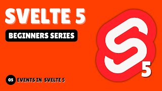 Events in Svelte 5 5  Parahacks Let learn Svelte 5 [upl. by Atwahs]