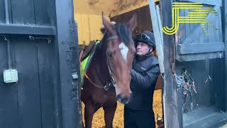 Newmarket Gallops 311223  Julia Feilden Racing [upl. by Annauqaj]