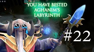 Dota 2  Aghanims Labyrinth Level 5  SOLO OMNI VS APEX MAGE 22 [upl. by Novehs]