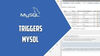 MYSQL – Triggers disparadores – Video 37 [upl. by Demodena849]