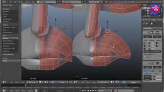 Modéliser une tête avec Blender  Speed mod  Partie 2 [upl. by Aneerhs]