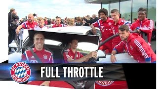 Götze Neuer Schweinsteiger  driver safety training [upl. by Dnumsed]