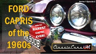 Classic Cars UK Series 01 Episode 02 60s Ford Consul Capris [upl. by Ivgnout575]