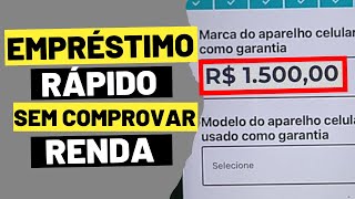 EMPRÉSTIMO PARA NEGATIVADO SEM COMPROVAÇÃO FÁCIL E RÁPIDO NA HORA  EMPRESTIMO PESSOAL ONLINE [upl. by Aneladdam]