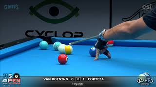 2017 US Open 8Ball  Shane Van Boening vs Lee Van Corteza [upl. by Fawne]