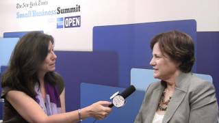 SmallBizWorldTVcom with Jane Applegate  NYTimes Small Biz Summit  OPENNYT [upl. by Oijile674]