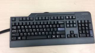 IBM Model Ms Great Grandchild preferred pro full size keyboard LENOVO review [upl. by Frodin]