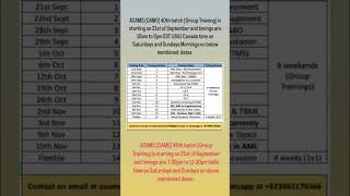 Contact on whatsapp for more details for CAMS ACAMS exam training [upl. by Johnston]