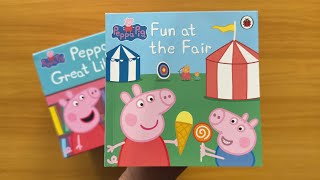 07 Fun at the Fair Peppa’s Great Library Read Aloud Book for Children and Toddlers [upl. by Adierf]