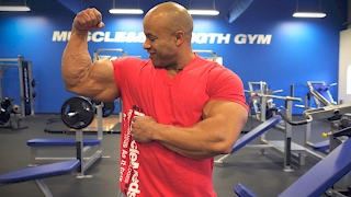 2 Exercises to Build Bigger Bicep Peaks With Victor Martinez [upl. by Hannie]