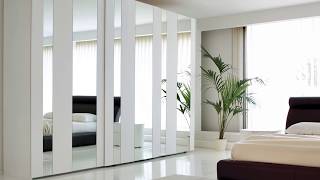 Fitted Wardrobes Ideas  Mirrored Door Wardrobe Designs UK [upl. by Nichy294]