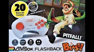 Activision Flashback Blast Pitfall by AtGames  Game Play [upl. by Doria]