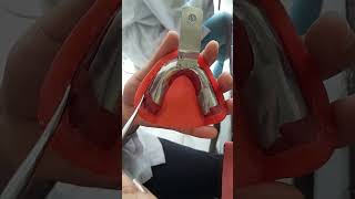 BDS 1st yearmini vlog 21pre prosthodontics practical [upl. by Anaitsirk]