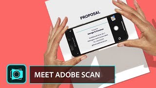 Meet Adobe Scan The free scan app with text recognition superpowers  Adobe Acrobat [upl. by Norrej377]