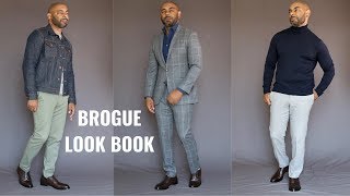 How To Wear Brogue Dress Shoes [upl. by Sella14]