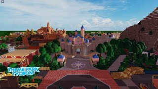 Disneyland in Theme Park Tycoon 2 Part 18 [upl. by Bruell]