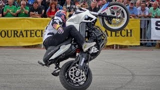 BMW F 800 R Stunt Video Chris Pfeiffer [upl. by Ydnec226]