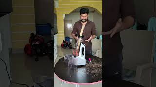 Sugar Cane Juice in Slow Juicer Experiment 🔥😳😱 [upl. by Nylak758]