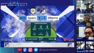 JAGUARES VS MILLONARIOS FECHA 11  CASA AZUL RADIO 1040 [upl. by Turnbull]