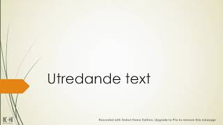 Utredande text كيف تكتب [upl. by Nylhtak]