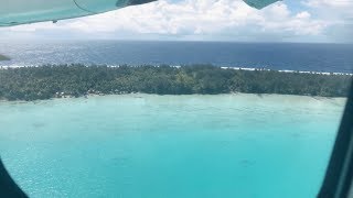 TRIP REPORT AIR TAHITI  Papeete → Bora Bora  Economy  ATR 72 [upl. by Lraep]