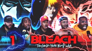 ITS A WHOLE MOVIE Bleach TYBW Ep 1 367 REACTION [upl. by Valentijn102]