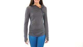 Lole Womens Triumph Running LS Hooded Top  SwimOutletcom [upl. by Yeta272]