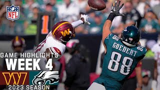 Washington Commanders vs Philadelphia Eagles  2023 Week 4 Game Highlights [upl. by Beatty685]