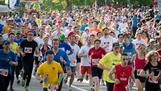 Découvrez le parcours des 10 km de Lausanne en accéléré [upl. by Nyladnewg948]