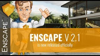 Enscape 21 Update Overview [upl. by Yelhsa]