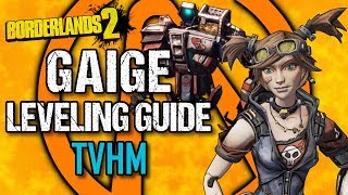 Gaige Leveling Guide  Level 1 to OP10  Part 2 TVHM  Borderlands 2 [upl. by Iohk762]