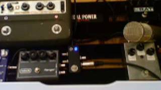 Vintage 1977 MXR M117 Model 117 Flanger Demo [upl. by Annmaria]