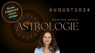 August 2024 astrologie august zeitqualität [upl. by Ymma107]