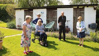 Carers enjoy respite in stunning Sussex garden  National Garden Scheme supporting carers [upl. by Oigimer]